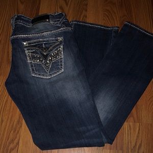2/$30 womens vigoss jeans like new condition